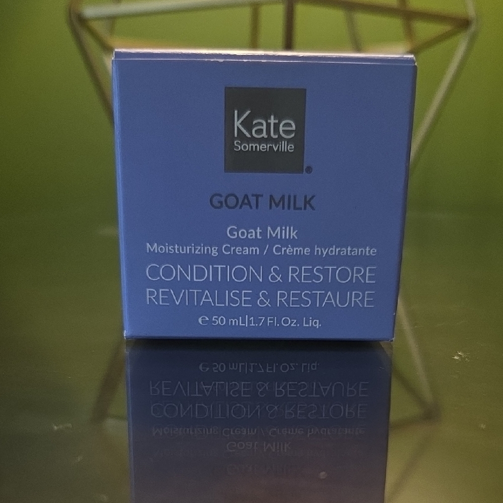 Kate Somerville Goat Milk Cream in Blue Packaging